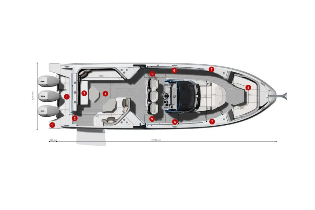 Wellcraft 38 T-Top